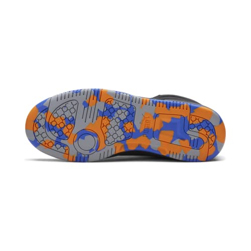 Puma Unisex Rebound Layup Mid Hi-Top Sneaker, Black-Black-Multi, 4.5 Us Big Kid #TOP5