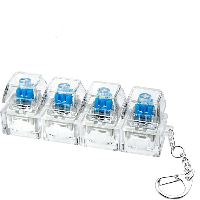 THE URBAN STYLE Mini Mechanical Keyboard Fidget Keychain with THE URBAN STYLE Mini Mechanical Keyboard Fidget Keychain with