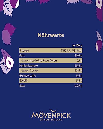 Mövenpick Haselnuss Crème Nuss & Kakao, Premium Nuss-Brotaufstrich, 300g