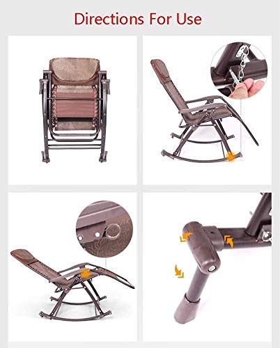 Chaise longue robuste inclinable extérieure supportant 200 kg - 3