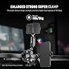 NEEWER Heavy Duty Super Clamp with Two 360° Dual Ball Head Magic Arms, 1/4" 3/8" Screw Threads, Phone & Action Camera Mount Adapter for Flat/Round Surface Compatible with GoPro DJI Insta360 DSLR #2