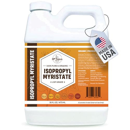 Isopropyl Myristate Cosmetic Grade IPM (16 oz)