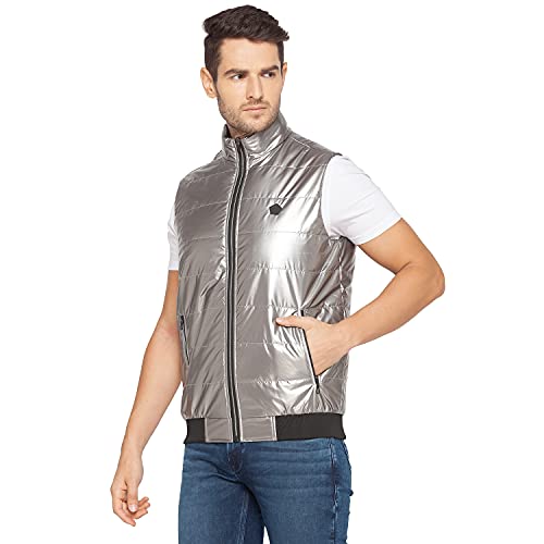 Image of Spykar Men Jackets, Polyester, Standard Length