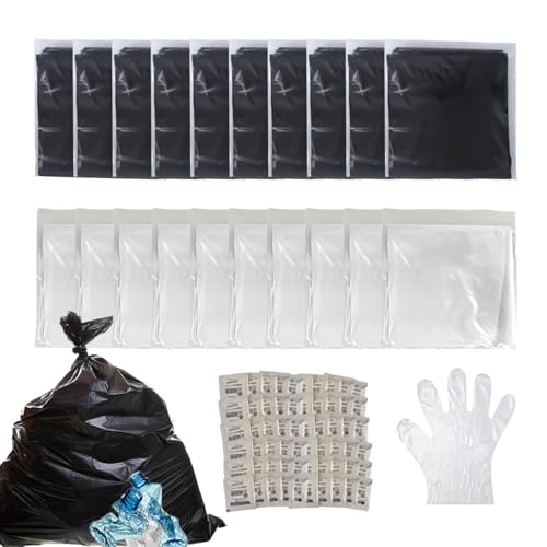 Poudre de coagulant d'urine et sac d'urinoir jetable | Désodorisant de voyage portable unisexe