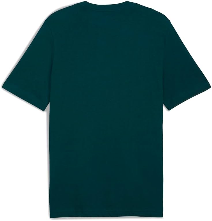 PUMA Mens Essentials Logo Lab Crew Neck Short Sleeve Casual Tops Casual - Green
