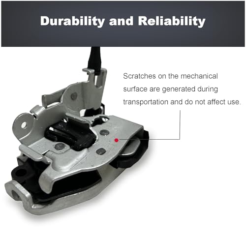 Image of Left Driver Side Rear Door Lower Latch Cable, Compatible with 1997-2003 Ford F-150, 1997-1999 F-250 Extended Cab, Replaces 6L3Z-18264A01-C, 6L3Z18264A01C