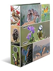 HERMA Ordner A4 Vögel Set, 10 Stück