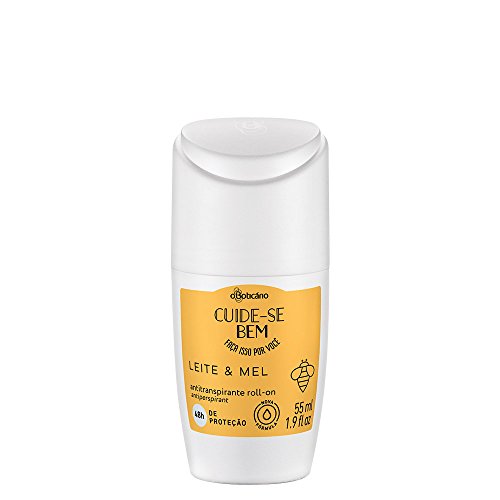 Linha Cuide-se Bem (Leite & Mel) Boticario - Desodorante Antitranspirante Roll On 55 Ml - (Boticario Take Care (Milk & Honey) Collection - Roll-On Deodorant & Antiperspirant 1.86 Fl Oz)