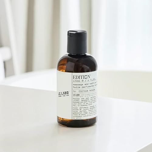Edition Le Labo Massage & Bath Oil - Signature Black Tea Scent, Enriching Jojoba, Macadamia And Sweet Almond Oils - 4 Oz. Bottle #TOP26