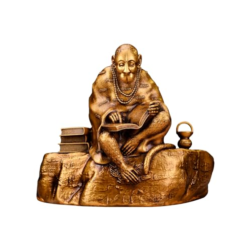 Estatua de Hanuman Ramayani 6.1" para decoración y altar miniatura 2