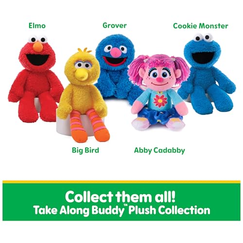 GUND Sesame Street Elmo Take Along Buddy 13-Inch Plush Toy for Ages 1+ - image 8