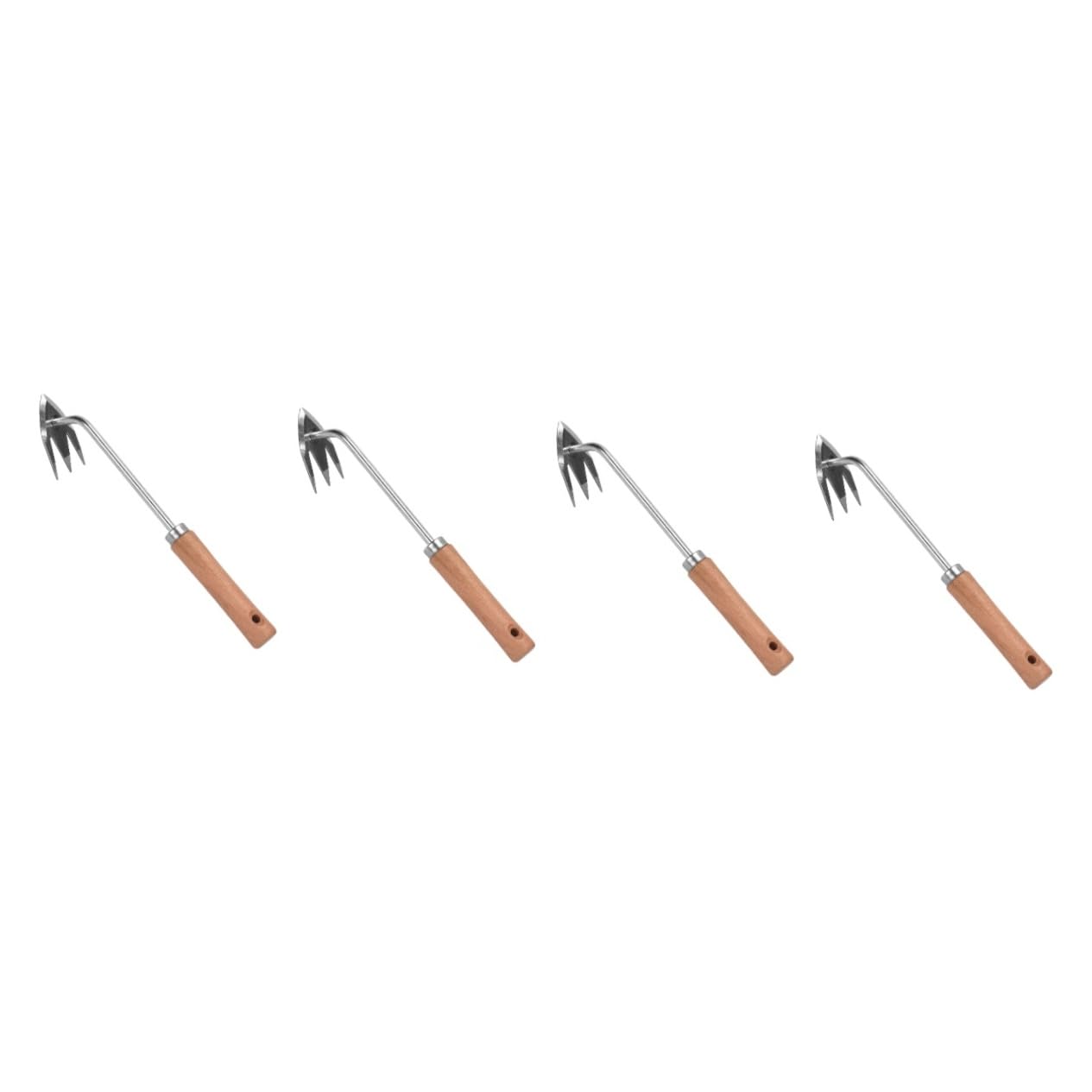 BESTonZON 4 Pezzi di Sarchiatore per Attrezzi da Giardino Rimozione Manuale Attrezzo per Diserbo Attrezzo per Giardinaggio Attrezzo per La Rimozione di Erbacce Attrezzo