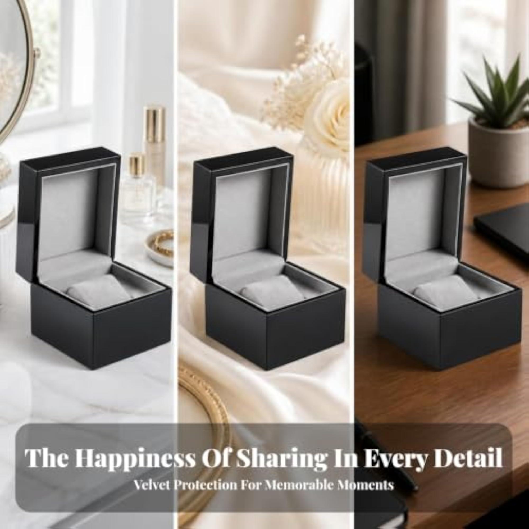 Luxury Watch Gift Box with Cushion, High-End Design