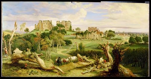 Impresiones lienzo de Kenilworth Castle para salones elegantes y despachos