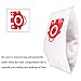 I-clean Replacement FJM Vacuum Bags 12PCS, AirClean 3D Efficiency Vacuum Cleaner Dust Bags With 2 Motor Protection Filters & AirClean Filte
