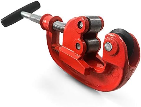 QWORK Heavy Duty Pipe Cutter, 1/8-inch to 2-inch Steel Pipe Cutter