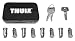 Thule 588 Lock Cylinders for Car Racks (8-Pack)