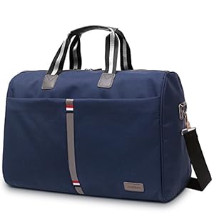 BAGZY 45L Grote Weekendtassen Reistas Sportschool Schoudertas Sporttas Nachtelijke Reizen Handbagage Cabine Reistas…