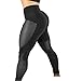 DCOIKO Women High Waist Fitness Stretchy Leggings Yoga Pants Sport Running Breathable Tights