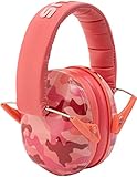 Picture of Snug Kids Earmuffs – Noise Reduction for Toddlers & Children – Adjustable, Lightweight, Foldable, Soft & Comfortable - Pink Camo