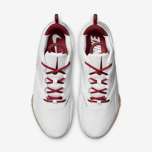 Nike HyperAce 3 Volleyball Shoes (FQ7074-100, White/Photon Dust/Team Crimson) Size 84