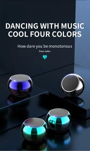 Image of Bleaws Mini Portable Sound High Bass Bluetooth Speaker (Assorted, Mono Channel), 90 Watts