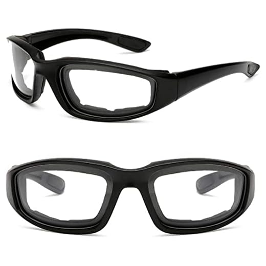 CSRP Gafas de Moto de Moda para Carreras   , a Prueba de Viento, Vintage, para Hombres y Mujeres, Gafas de Seguridad, Gafas de Sol, protección para los Ojos, 1 Pieza, Lente Transparente