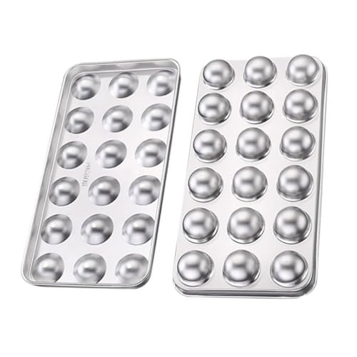 Molde de acero inoxidable para hielo en forma de bolas miniatura 1