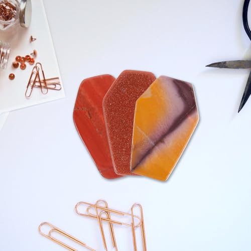 Piedras de cristal natural Holibanna para manualidades y decoración mini cofre de 10 piezas 8