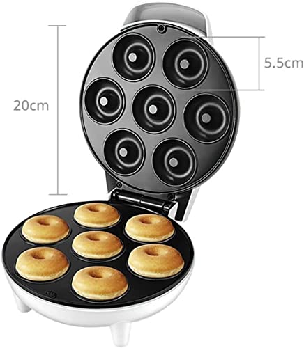 Mini Donut Maker, 7 mini donuts para famílias com crianças, lanches e entretenimento, 110V