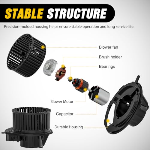 Image of Nilight HVAC Heater Blower Motor for Volkswagen Jetta 2013-2018