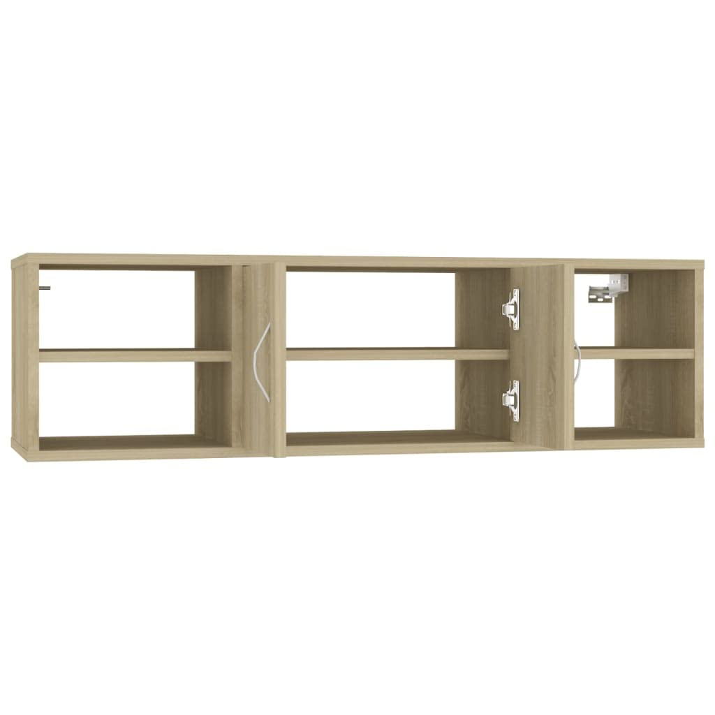 vidaXL Étagère Murale Chêne Sonoma 102x30x29 cm Bois d’ingénierie