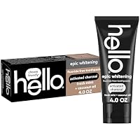 Hello 4-Oz Epic Whitening Charcoal Fluoride Free Toothpaste
