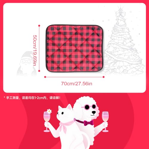 Tapis pour chien d'hiver haute performance thermique et lavable