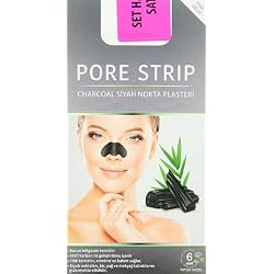 StopEver Charcoal Pore Strip Kömürlü Siyah Nokta Plasteri (6 x 6 Adet)