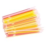HEMOTON 100 Stück Leuchtstäbe Party Set Bunte Fluoreszierende Knicklichter Sichere Leichte und...