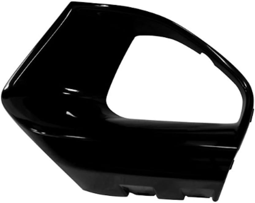For BMW 320i/330e 2020 2021 2022 Bumper Cover Air Duct Bezel Driver And Passenger Side | Pair | Front | Made of ABS Plastic | Bright Black Finish | For BM1038219, BM1039219 | 51117471517, 51117471518