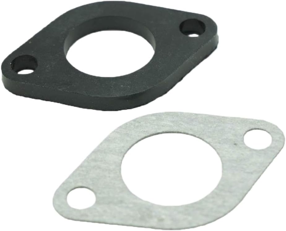 Carburetor Intake Manifold Spacer Insulator & Gasket Compatible with GY6 125cc 150cc Scooter Moped ATV 152QMI 157QMJ Engines