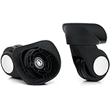Super Ma Couple of Mute Replacement Luggage Suitcase Wheels Multi-Size Swivel Wheels (W024)
