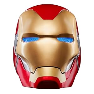 Marvel Legends Series Iron Man Premium Electronic Helmet with Light FX, Avengers: Endgame Adult Collectible Roleplay Gear