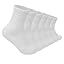 6 Pairs White