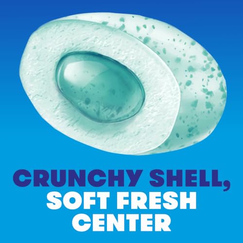 Image of Mentos Sugar Free Gum with Xylitol, Wintergreen, 50 Piece Bottle (6 Pack)