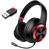 Kofire 2.4GHz Wireless Gaming Headset for PC, PS4, PS5, Nintendo TV, PC, 3.5MM Wired Mode for Xbox,...