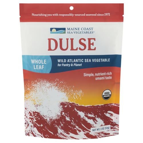 Maine Coast Sea Vegetables Organic Dulse Whole Leaf Bag |