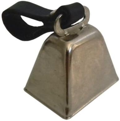 Pete Rickard DD683 Dog Bell, Nickel Plated