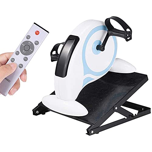 Image of Portable Pedal Exercise Indoor Exercise Bike Lightweight Cycling Spin Bike,Fitness Equipment Portable Arm And Leg Pedal Exerciser Gym Leg Cardio Rehabilitation Training