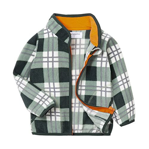 Image of Mud Kingdom Unisex Kids Fleece Jacket Printing Zip Up
