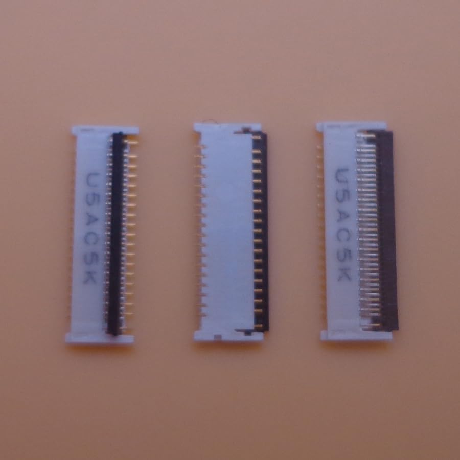 Image of Wiring Connecting Terminals 2-20Pcs 35pin LCD Display FPC Connector for Samsung Galaxy Tab A 10.1 T587 SM-T580 T585 Screen Clip Contact On Motherboard - (Color: 5pcs)(2pcs)