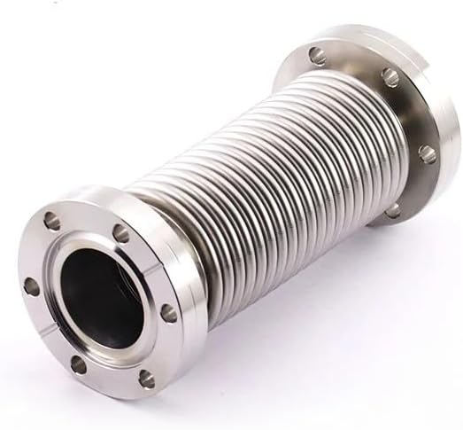 CF35 High Vacuum Flange Flexible Hose 300mm Stainless Steel Vacuum