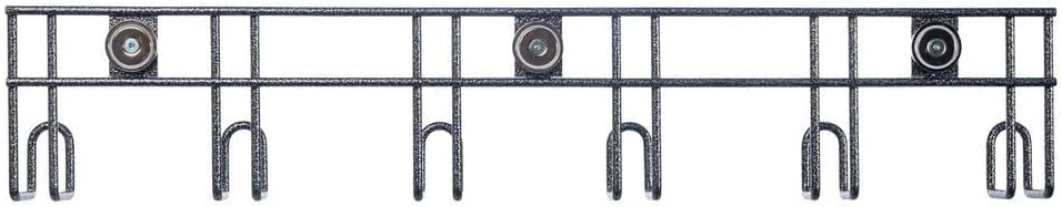 EASY-UP Pro Magnetic 6 Hook Tack Rack | Stable and Trailer Essential | High-Strength Magnets | Easy Horse Tack Organization